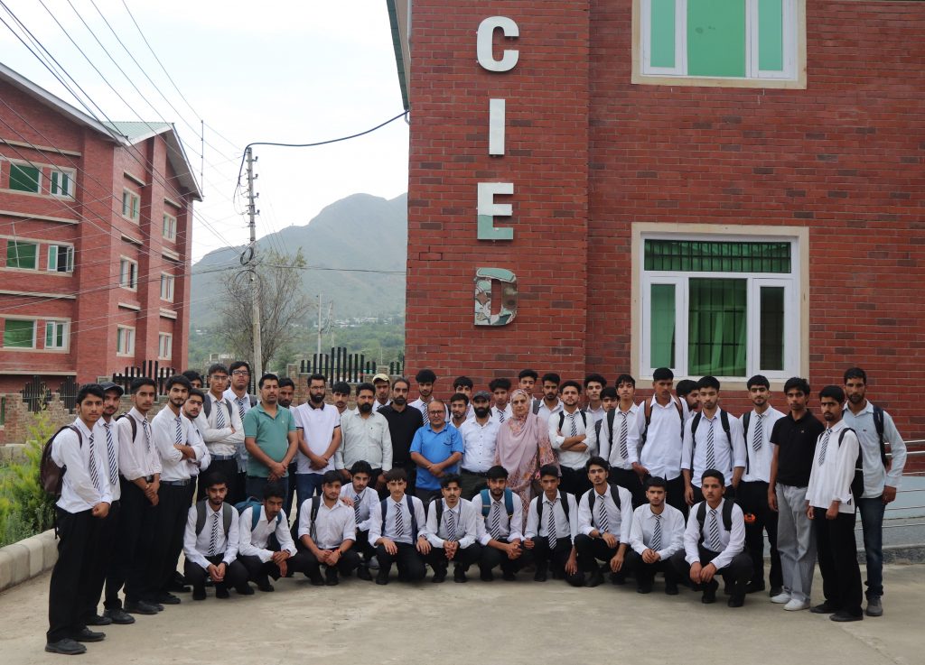Outreach Program Govt Hr Sec school Salar visits CIED IUST