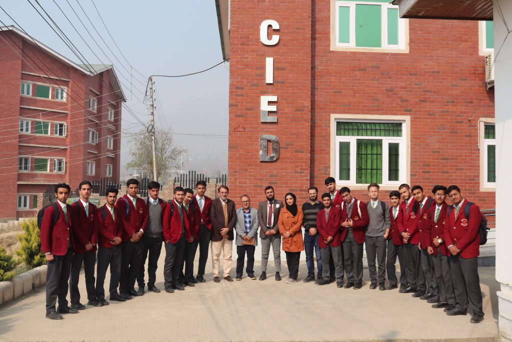 Tyndale Biscoe School Srinagar visits CIED-IUST Foundation