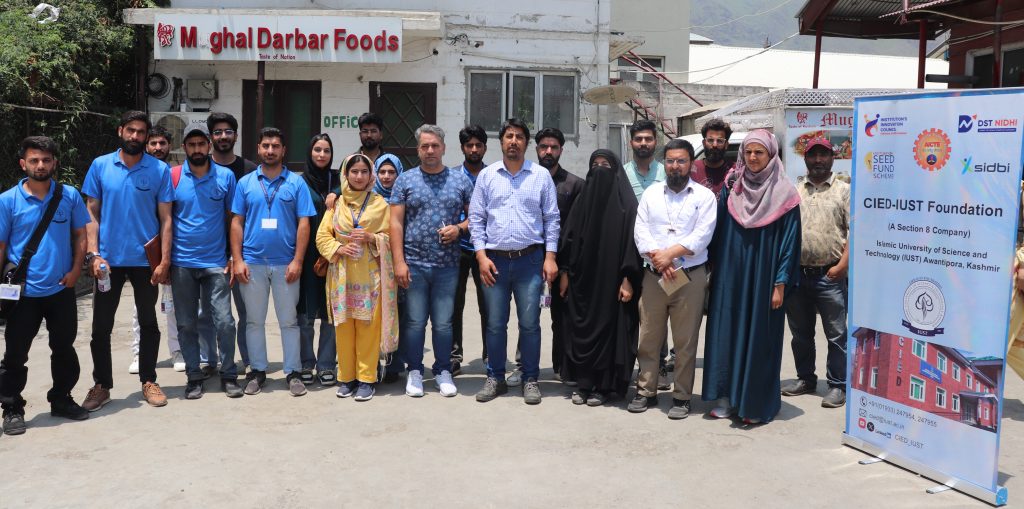 Industrial Visit to Khanmoh Srinagar